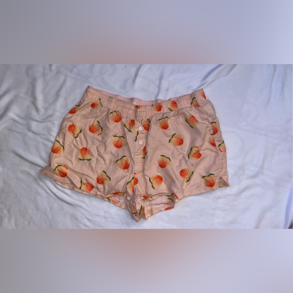 PINK pajama shorts